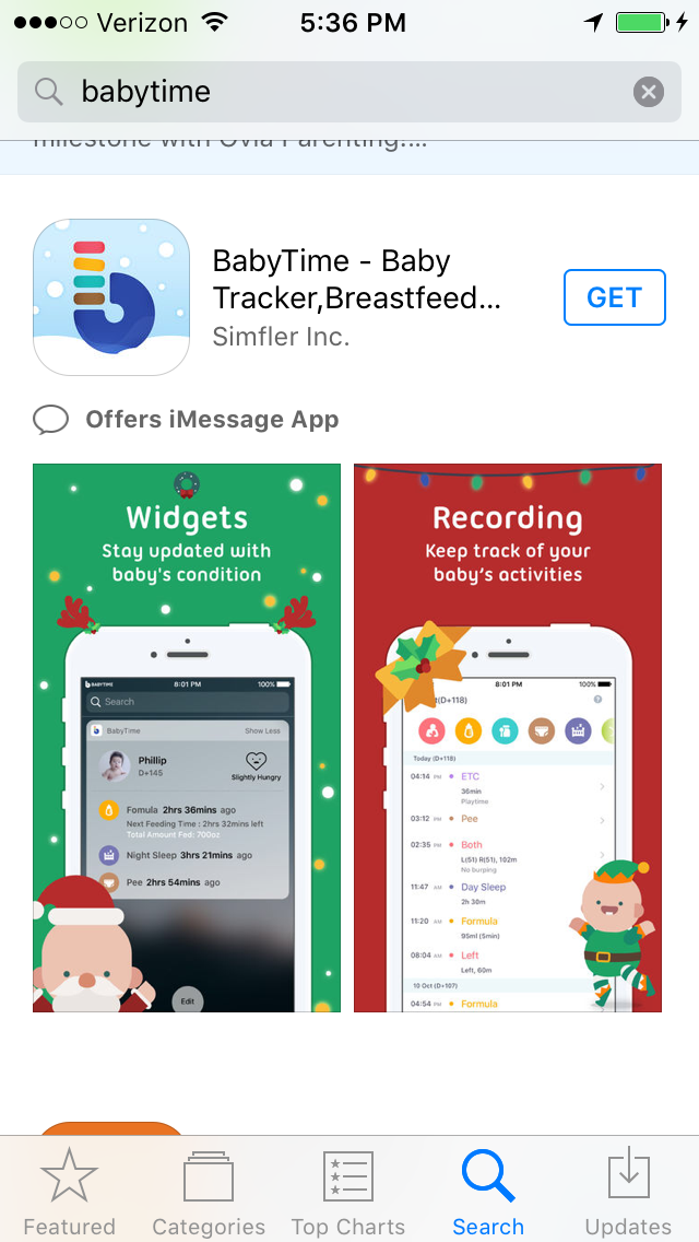 Babytime Tracker App