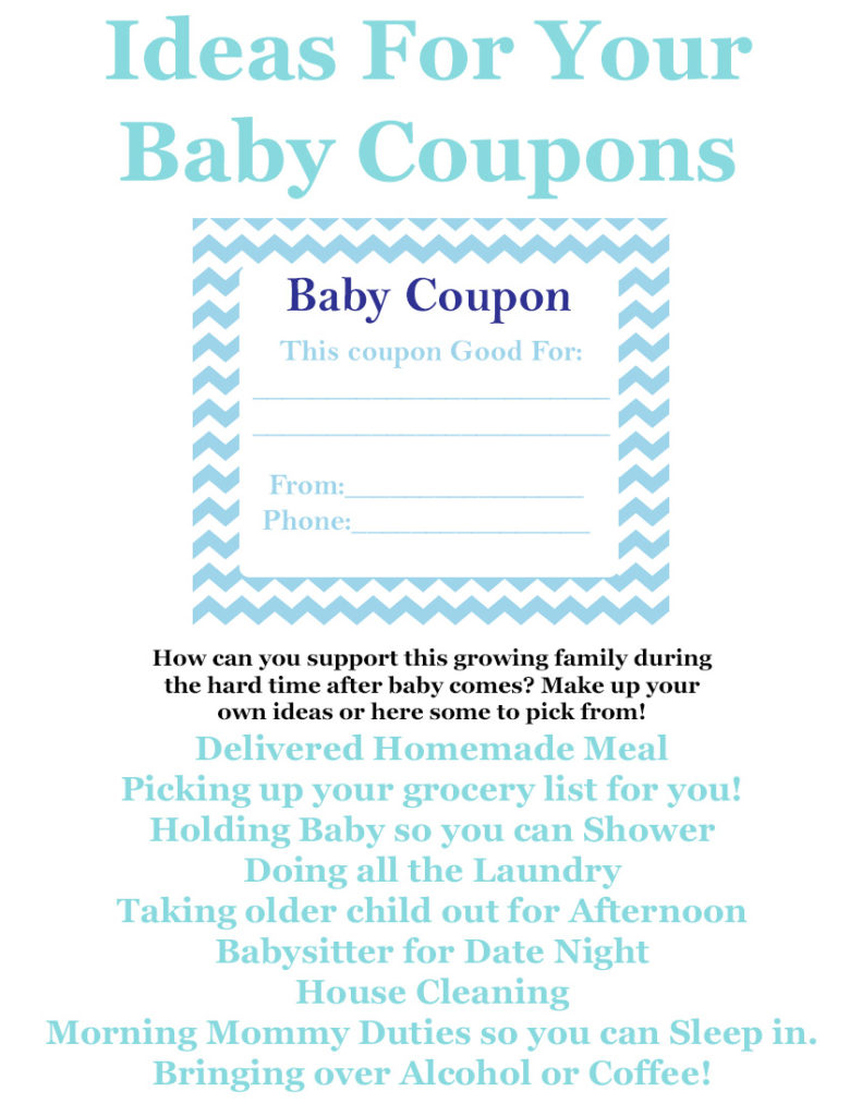 Baby Coupon Ideas