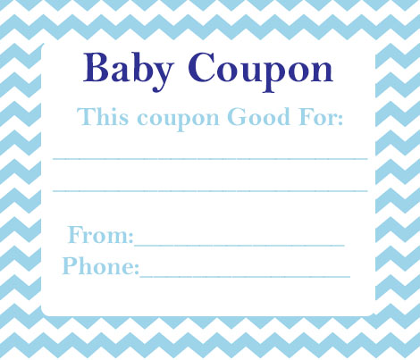 Baby Shower Coupon