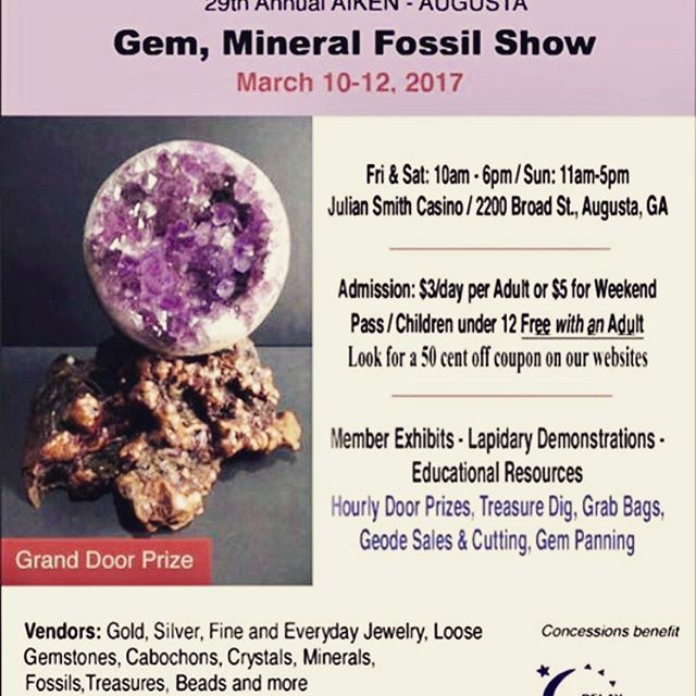 Gem and Mineral Show Geode Giveaway