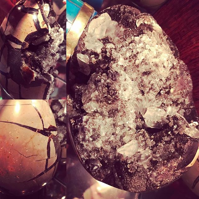 dragon egg geode crystals gem mineral show